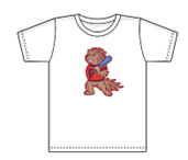 Full Porcupine - Youth Tee - White