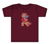 Full Porcupine Youth Tee Maroon