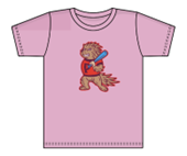 Full Porcupine Youth Tee - Pink