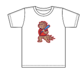 Full Porcupine - Youth Tee  - White